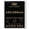 HDF 3mm formatka 400x300 Czarny