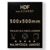 HDF 3mm formatka 500×500 Czarny