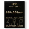 HDF 3mm formatka 600×500 Czarny