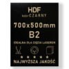 HDF 3mm formatka 700×500 Czarny