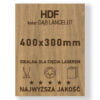 HDF 3mm formatka 400x300 Dąb Lancelot
