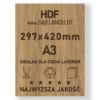 HDF 3mm formatka A3 Dąb Lancelot