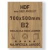 HDF 3mm formatka 700×500 Dąb Lancelot