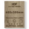 HDF 3mm formatka 400x300 Dąb Sonoma