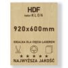 HDF 3mm formatka 920×600 Klon