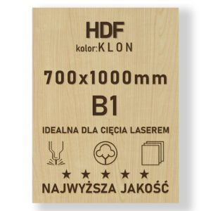 HDF 3mm formatka 1000x700 Klon