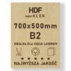 HDF 3mm formatka 700x500 Klon