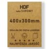 HDF 3mm formatka 400x300 Surowy