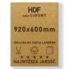 HDF 3mm formatka 920×600 Surowy