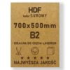 HDF 3mm formatka 700×500 Surowy