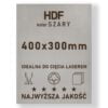 HDF 3mm formatka 400×300 Szary