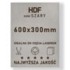 HDF 3mm formatka 600×300 Szary