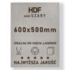 HDF 3mm formatka 600×500 Szary