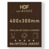 HDF 3mm formatka 400x300 Wenge