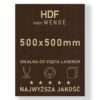HDF 3mm formatka 500×500 Wenge