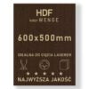 HDF 3mm formatka 600×500 Wenge