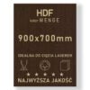 HDF 3mm formatka 900×700 Wenge