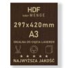 HDF 3mm formatka A3 Wenge