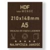 HDF 3mm formatka A5 Wenge