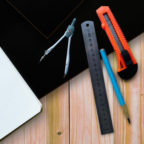 HDF 3mm formatka A4 Czarny