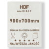 HDF 3mm formatka 900x700 Biały