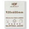 HDF 3mm formatka 920x600 Biały