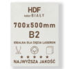 HDF 3mm formatka 700x500 Biały