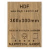 HDF 3mm formatka 300×300 Dąb Lancelot