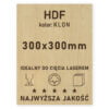 HDF 3mm formatka 300×300 Klon