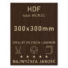HDF 3mm formatka 300×300 Wenge