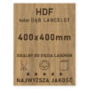 HDF 3mm formatka 400×400 Dąb Lancelot