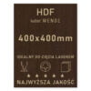 HDF 3mm formatka 400×400 Wenge