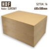 HDF 3mm Pakiet 16 formatek 600×500 Surowy
