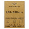 HDF 3mm formatka 600×600 Surowy