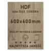 HDF 3mm formatka 600×600 Dąb Sonoma