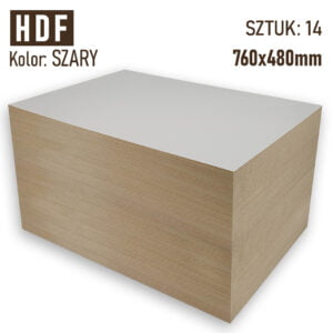 HDF 3mm Pakiet 14 formatek 760×480 Szary