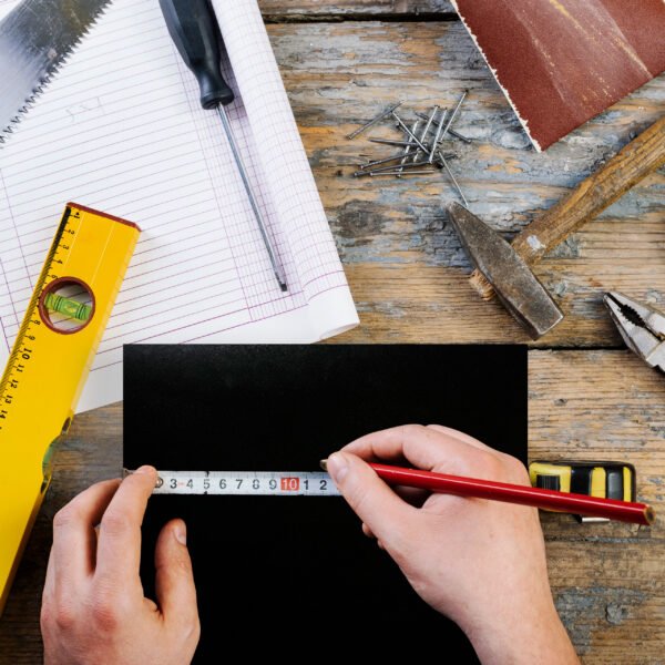 HDF 3mm formatka 300×300 Czarny