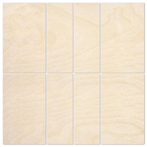 Arkusz 1525x1525mm sklejki 3 mm Rozkrój do 8 części