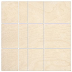 Arkusz 1525x1525mm sklejki 4 mm. Rozkrój do 12 części